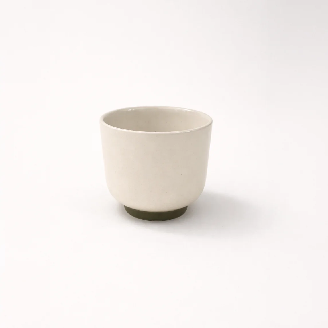 Cappuccino Cup - Olive Stripe