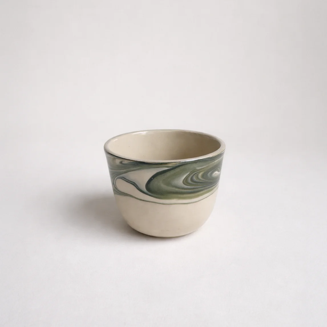 Macchiato Cup - Olive Marble