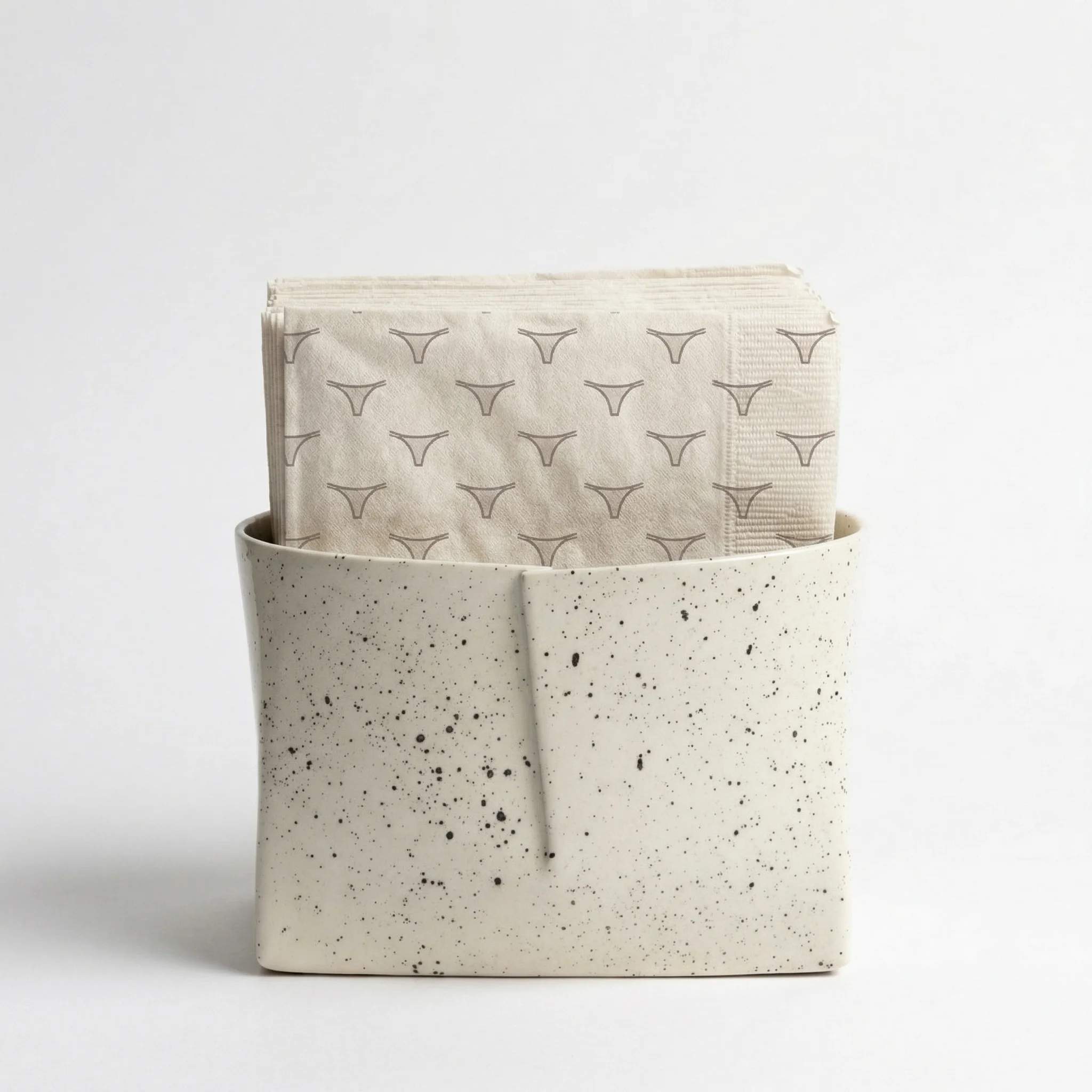 Napkin Vase - Olive Dust