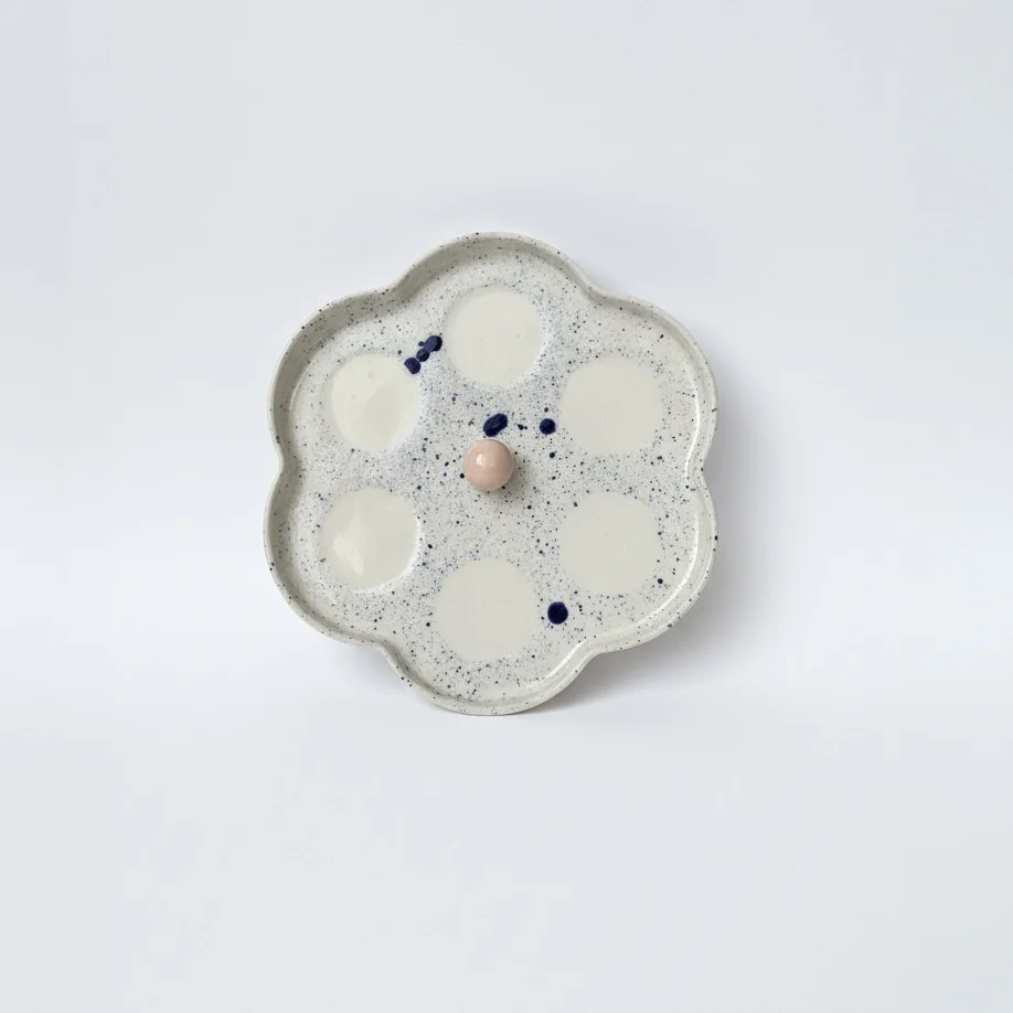 Spring Seder Plate - Blue Dust