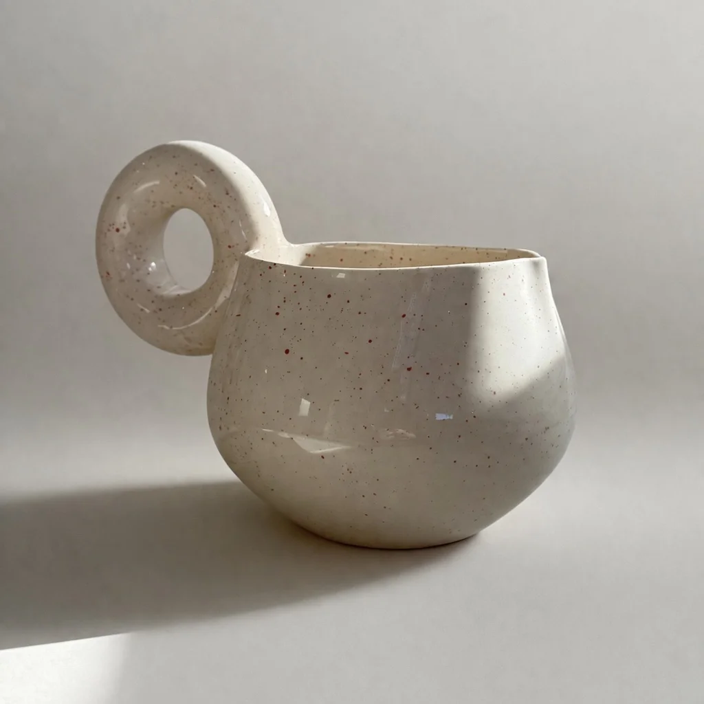 Donut-Handle Vase - Terracotta Dust